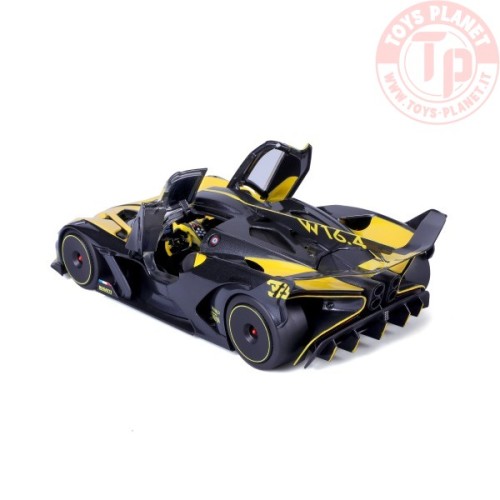 Bugatti Bolide W16 8.0 2020 yellow 1:18 BU11047Y BURAGO
