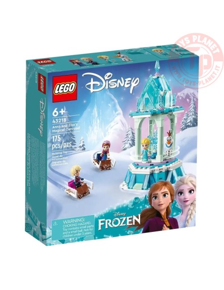 La giostra magica di Anna ed Elsa LEGO DISNEY 43218 LEGO