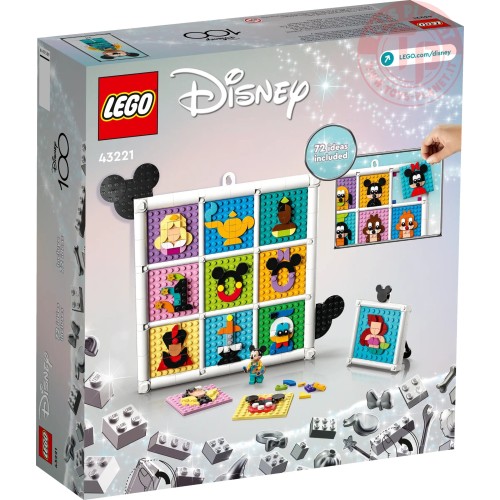 100 anni di icone Disney LEGO DISNEY 43221 LEGO