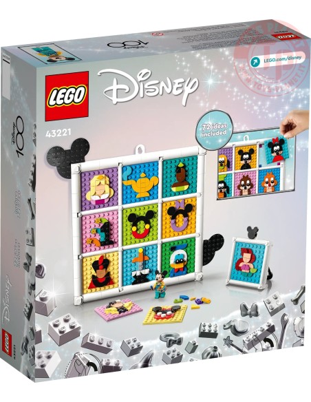 100 anni di icone Disney LEGO DISNEY 43221 LEGO