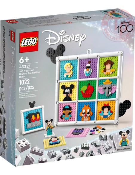 100 anni di icone Disney LEGO DISNEY 43221 LEGO