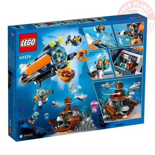 Sottomarino per esplorazioni abissali LEGO CITY 60379 LEGO