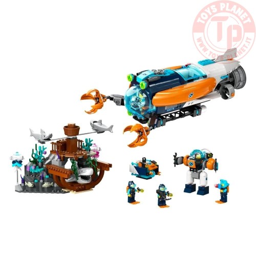Sottomarino per esplorazioni abissali LEGO CITY 60379 LEGO