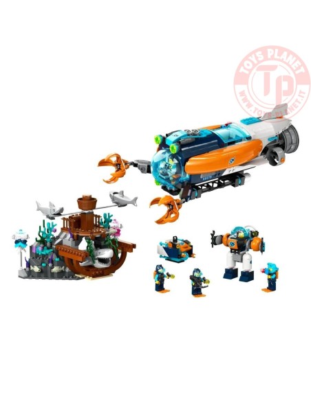 Sottomarino per esplorazioni abissali LEGO CITY 60379 LEGO