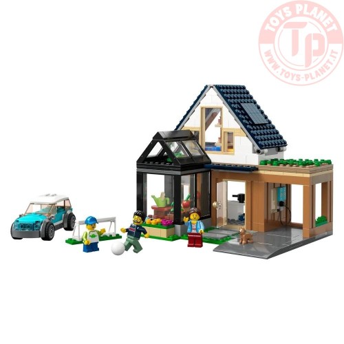 Villetta familiare e auto elettrica LEGO CITY 60398 LEGO