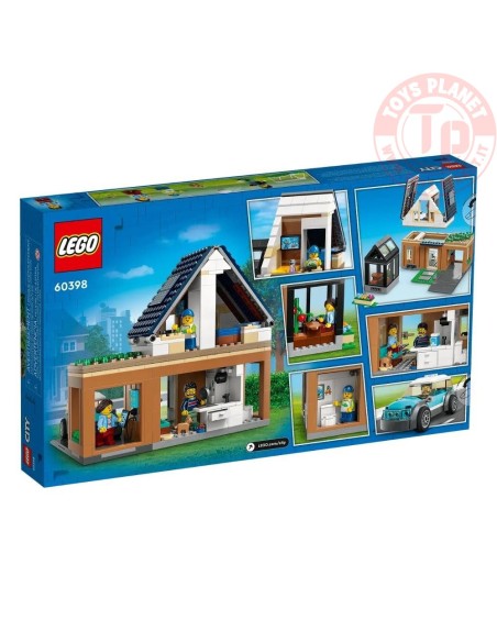 Villetta familiare e auto elettrica LEGO CITY 60398 LEGO