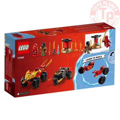 Battaglia su auto e moto di Kai e Ras LEGO NINJAGO 71789 LEGO