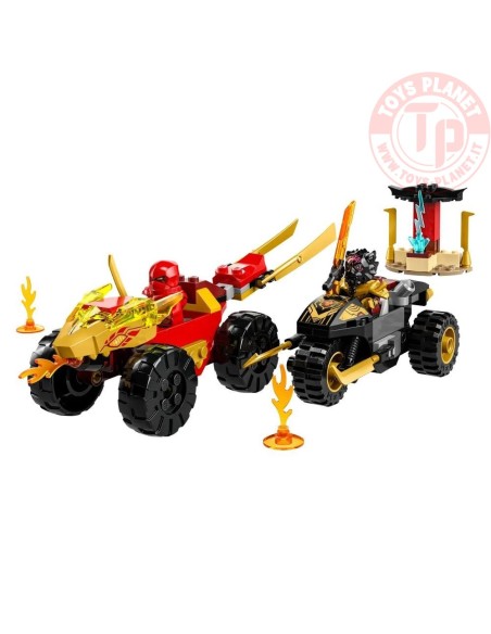 Battaglia su auto e moto di Kai e Ras LEGO NINJAGO 71789 LEGO Battaglia su auto e moto di Kai e Ras LEGO NINJAGO 71789 LEGO
