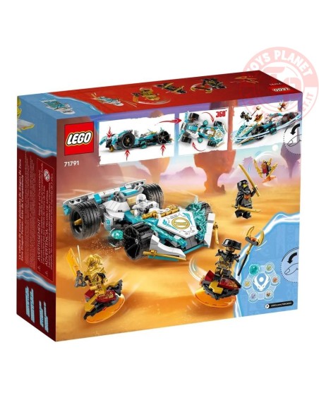 Auto da corsa Spinjitzu Dragon Power di Zane LEGO NINJAGO 71791 LEGO