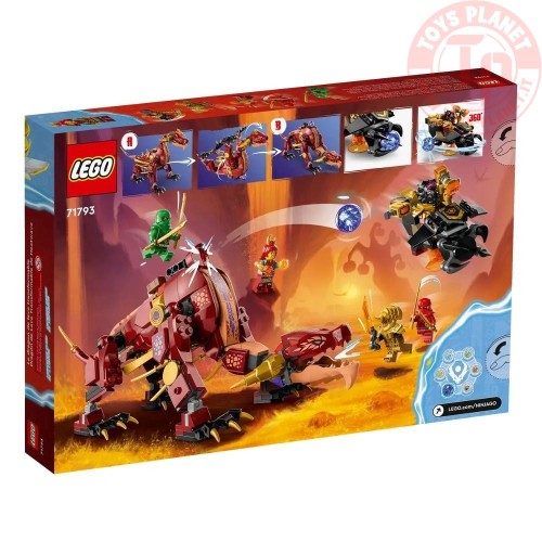 Dragone di Lava Transformer Heatwave LEGO NINJAGO 71793 LEGO