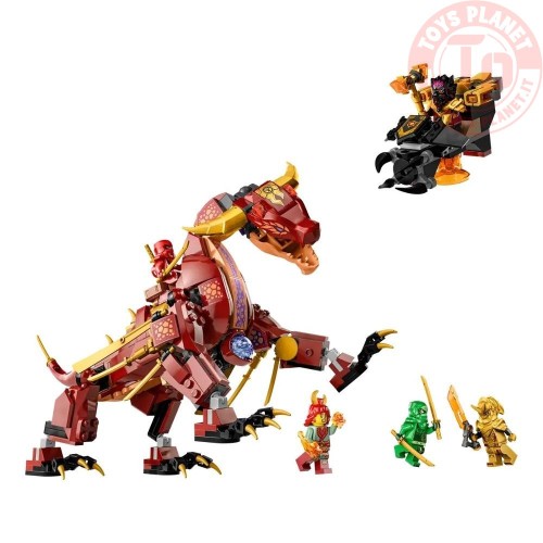 Dragone di Lava Transformer Heatwave LEGO NINJAGO 71793 LEGO