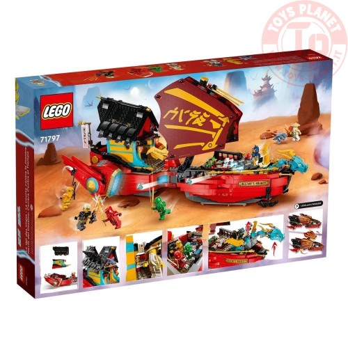 Il Vascello del Destino corsa contro il tempo LEGO NINJAGO 71797 LEGO