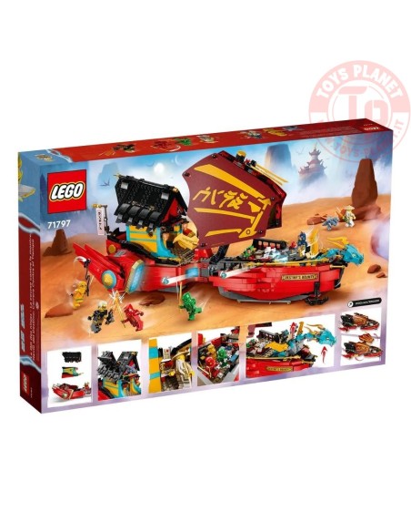 Il Vascello del Destino corsa contro il tempo LEGO NINJAGO 71797 LEGO