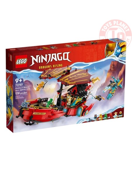 Il Vascello del Destino corsa contro il tempo LEGO NINJAGO 71797 LEGO