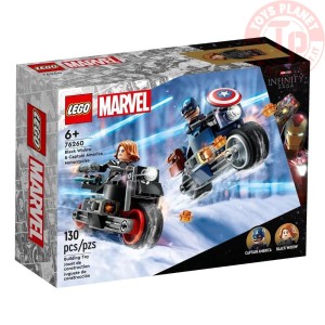 Motociclette di Black Widow e Captain America LEGO MARVEL 76260 LEGO
