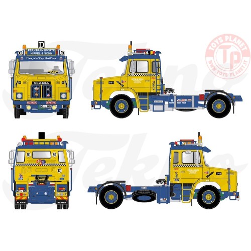 Scania 141 Torpedo 4x2 Hippel TEKNO 83557 TEKNO