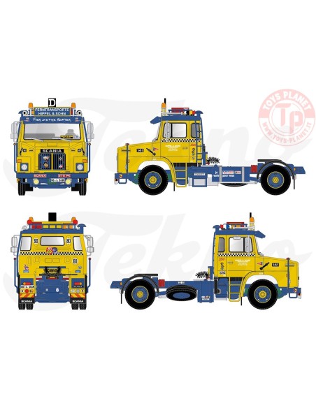 Scania 141 Torpedo 4x2 Hippel TEKNO 83557 TEKNO Scania 141 Torpedo 4x2 Hippel TEKNO 83557 TEKNO