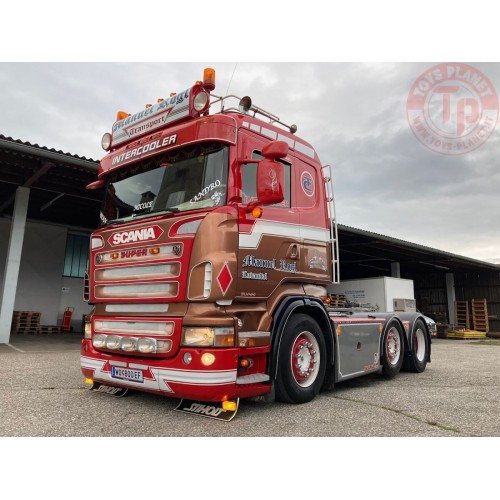 SCANIA R4 FLAT ROOF 6X2 TWINSTEER MANUEL ROGL WSI 01-3879 WSI MODELS