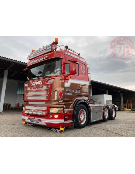 SCANIA R4 FLAT ROOF 6X2 TWINSTEER MANUEL ROGL WSI 01-3879 WSI MODELS