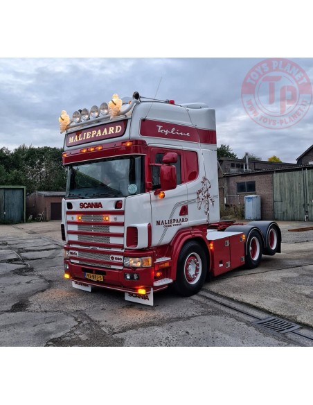 SCANIA R4 TOPLINE 6X2 TAG AXLE MALIEPAARD TRANSPORT WSI 01-3816 WSI MODELS