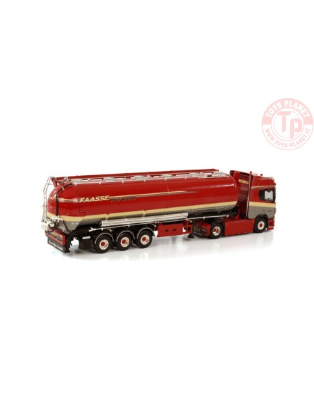 SCANIA R HIGHLINE CR20H 4X2 BULK TIPPER TRAILER - 3 AXLE FAASSE TRANSPORT WSI 01-3897 WSI MODELS SCANIA R HIGHLINE CR20H 4X2 BULK TIPPER TRAILER - 3 AXLE FAASSE TRANSPORT WSI 01-3897 WSI MODELS