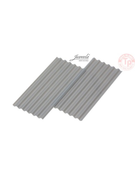 Lamiere ondulate grigio 15 pezzi 1:32 JUWEELA 23246 JUWEELA