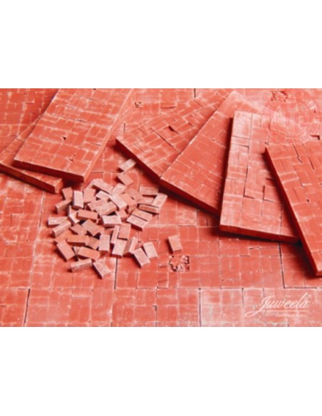 Piastre Mattoni/Pavimento Rosse 61x31mm - 8 pezzi 1:32 JUWEELA 23403 JUWEELA