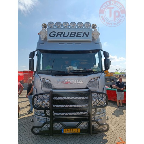 Scania Next Gen R-serie Highline 6x2 met walkingfloor trailer Gruben TEKNO 84641 TEKNO