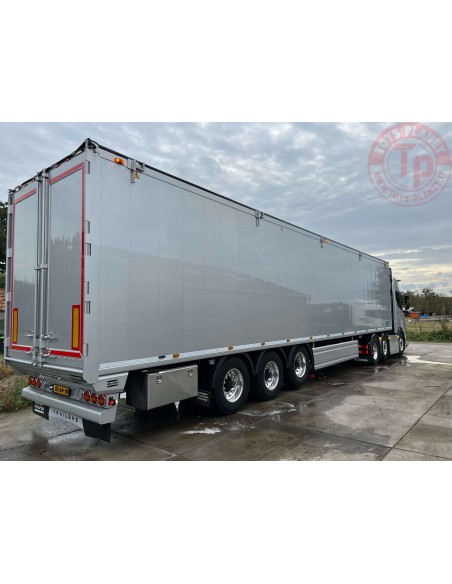 Scania Next Gen R-serie Highline 6x2 met walkingfloor trailer Gruben TEKNO 84641 TEKNO