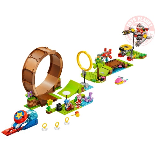 Sfida del Giro della morte nella Green Hill Zone di Sonic LEGO SONIC 76994 LEGO