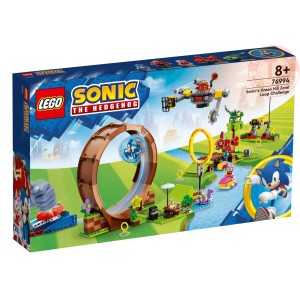 Sfida del Giro della morte nella Green Hill Zone di Sonic LEGO SONIC 76994 LEGO