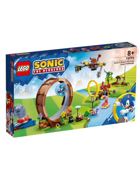 Sfida del Giro della morte nella Green Hill Zone di Sonic LEGO SONIC 76994 LEGO