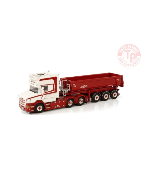 SCANIA 4 SERIES TORPEDO TOPLINE 6X2 TAG AXLE HALFPIPE TIPPER - 3 AXLE KILLINGMO FRESESERVICE AS WSI 01-3904 WSI MODELS