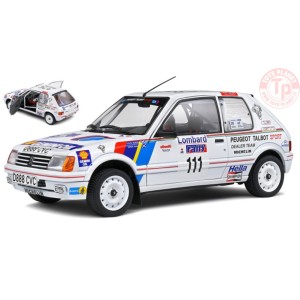PEUGEOT 205 GTI N.111 LOMBARD RAC RALLY 1988 C.MCRAE/D.RINGER 1:18 SL1801715 SOLIDO