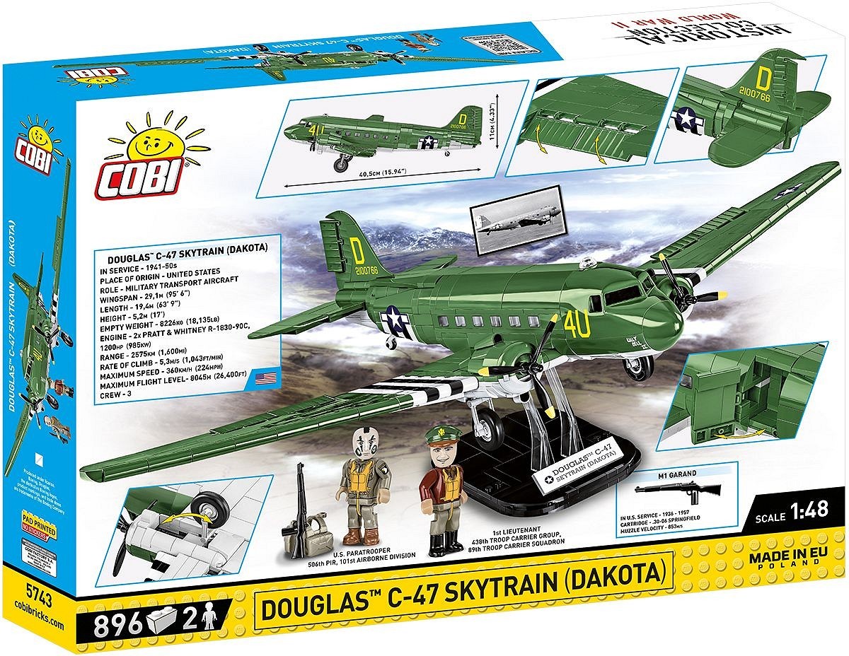 COBI 5743 Douglas C-47 Skytrain Dakota COBI