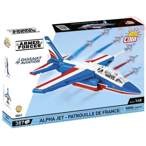 Alpha Jet Patrouille de France COBI 5841 COBI