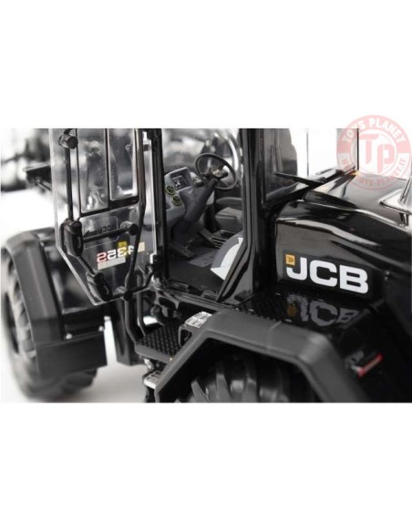 JCB 435S Agri wheel loader with grass fork Limited Black version. 1500 pieces AT3200183 AT COLLECTIONS