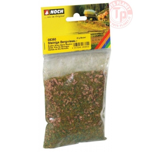 Erba sparsa "Prato alpino" NOCH 08360 NOCH