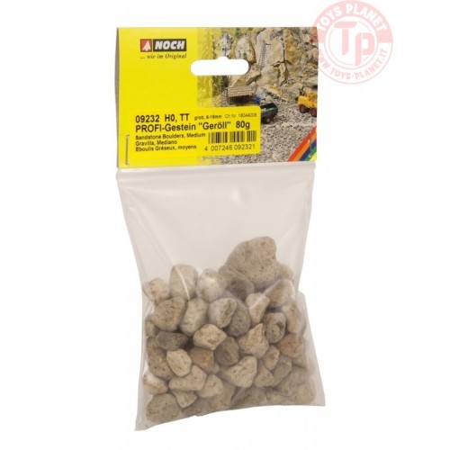 Profi Pietrisco/roccia grossa gr 80 (graniglia 6-16 mm) NOCH 09232 NOCH