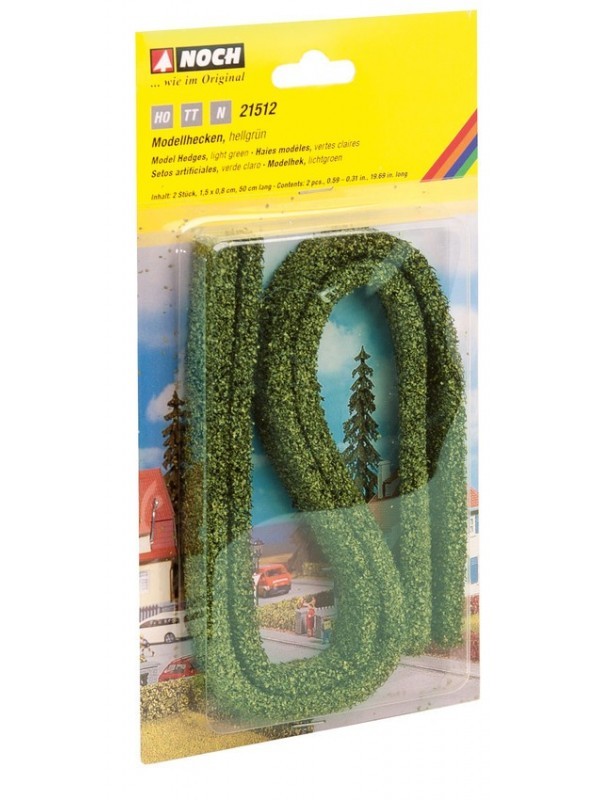 NOCH 21524 Haies modèles, vertes foncées