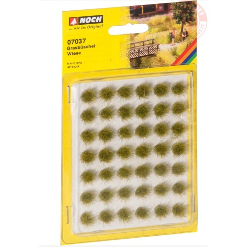 Ciuffi d'erba colori autunnali pz. 42 - altezza mm. 6 NOCH 07037 NOCH