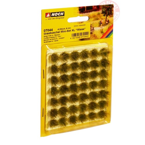 Ciuffi d'erba verde medio pz. 42 - altezza mm 9 NOCH 07044 NOCH