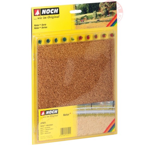 Campo di grano (misure cm. 22 x 20) con ciuffi d'erba NOCH 07421 NOCH