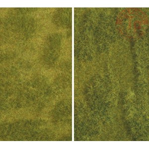 Tappeto Natur + : Prato rigoglioso verde chiaro (25 x 25 cm 2 pezzi) NOCH 07470 NOCH