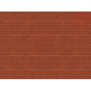 Cartoncino di coppi (misure 25 x 12,5 cm) NOCH 56965 NOCH