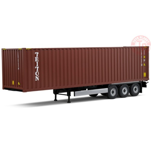 Rimorchio Porta CONTAINER 2021 RED 1:24 SL2400501 SOLIDO