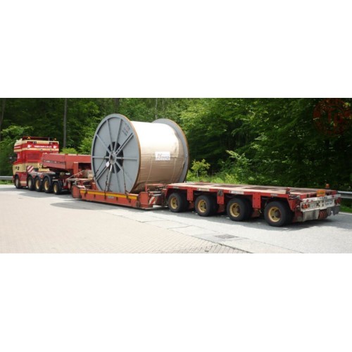 SCANIA R4 TOPLINE 8X2 ADD ON AXLE INTER COMBI SCHEUERLE SET TORBEN RAFN WSI 01-3949 WSI MODELS