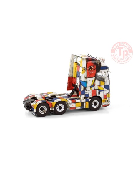 VOLVO FH5 GLOBETROTTER XL 6X2 TWIN STEER GULDAGER WSI 01-3873 WSI MODELS