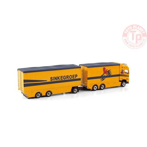 VOLVO FH 4 GLOBETROTTER 6X2 TAG AXLE RIGED COMBI - 6 AXLE RESIN SINKE WSI 01-3728 WSI MODELS