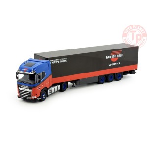 DAF XG+ 4x2 met gesloten oplegger Jan de Rijk TEKNO 84311 TEKNO